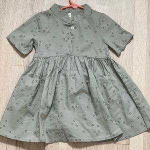 Rylee + cru woven short sleeve toddler dress